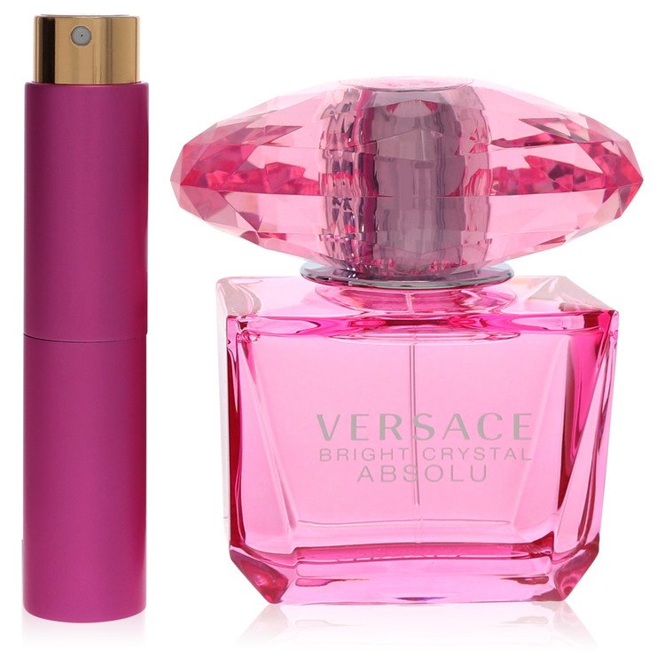 Bright Crystal Absolu Perfume by Versace Perfume 0.27 Oz Travel Spray
