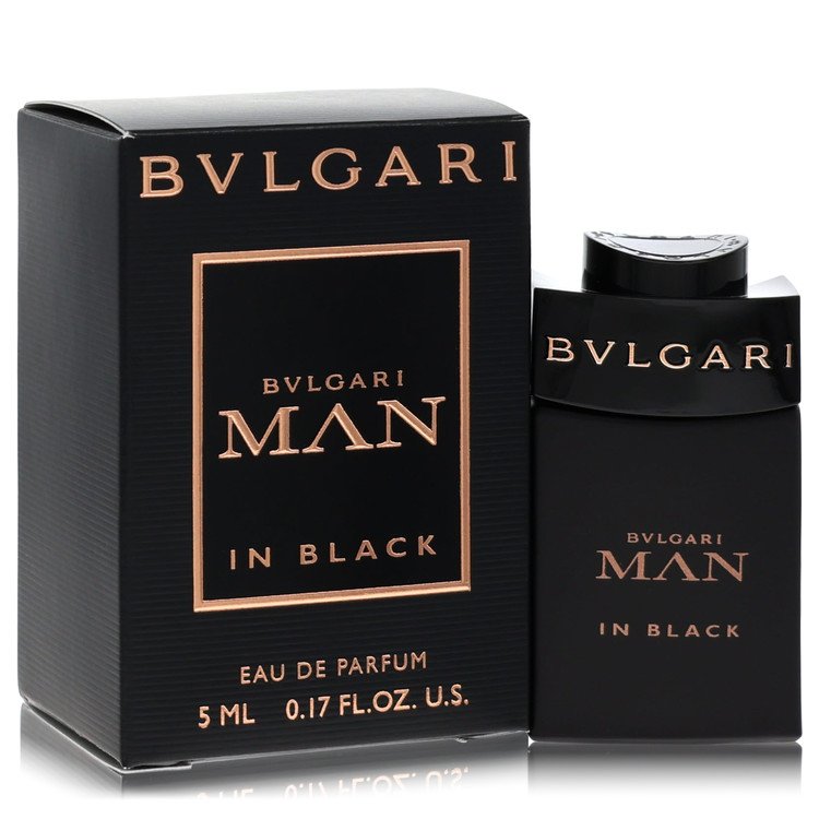 Bvlgari Man In Black Cologne by Bvlgari Cologne 0.17 Oz Mini EDP