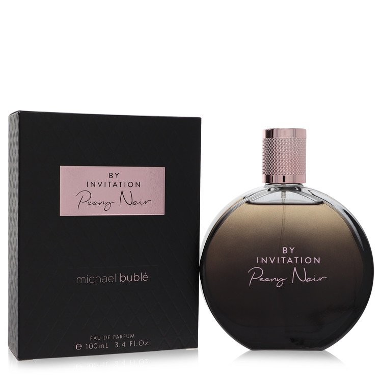 By Invitation Peony Noir Perfume by Michael Buble 3.4 oz Eau De Parfum Spray