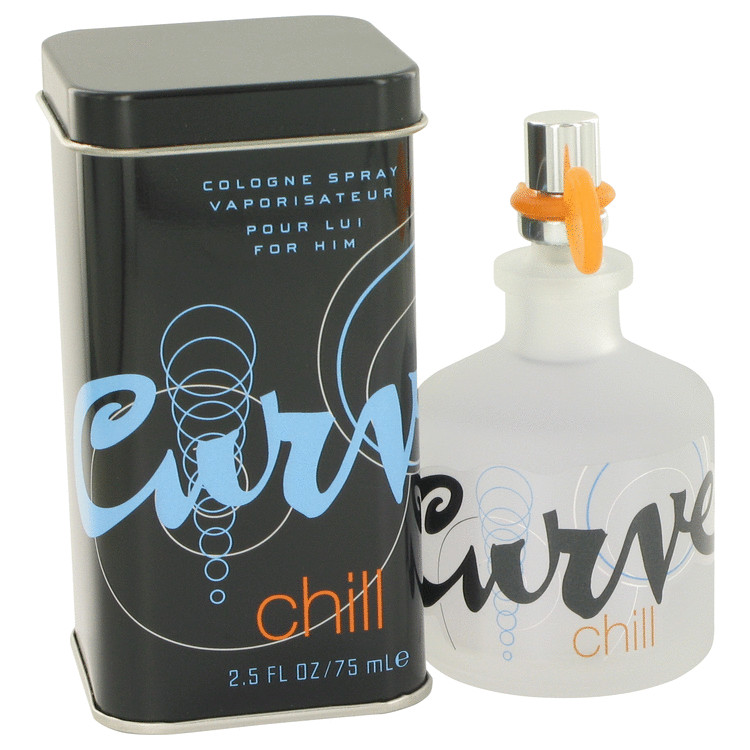 Curve Chill Cologne by Liz Claiborne 2.5 oz Cologne Spray for Men