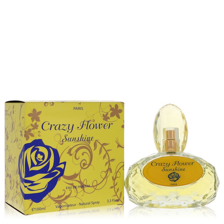 Crazy Flower Sunshine by YZY Perfume - Eau De Parfum Spray 3.3 oz 100 ml for Women