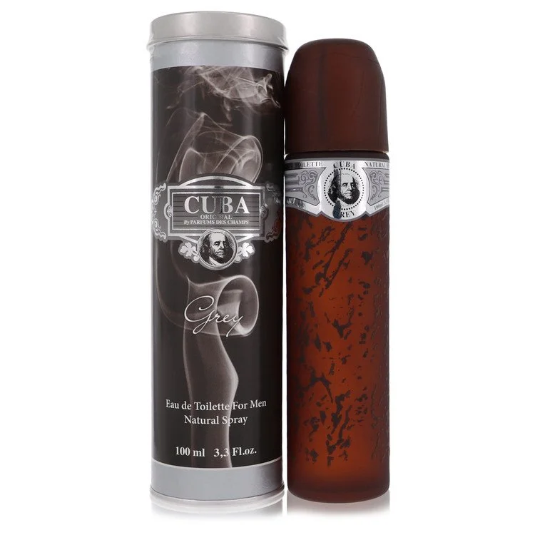 Cuba Grey Eau De Toilette Spray By Fragluxe - 1.15 oz Cuba Grey Eau De Toilette Spray By Fragluxe - 1.15 oz