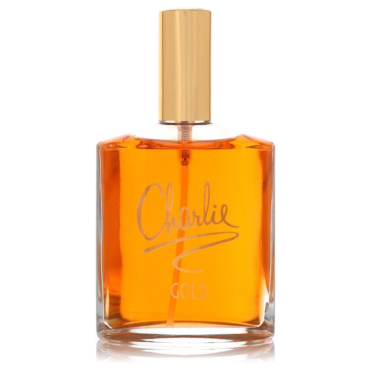 Charlie Gold Perfume by Revlon 3.4 oz Eau De Toilette Spray (unboxed)