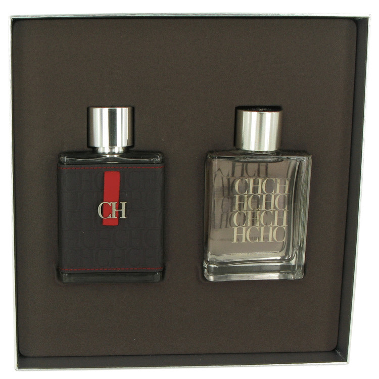 Ch Carolina Herrera for Men, Gift Set (3.4 oz EDT Spray + 3.4 oz After Shave)