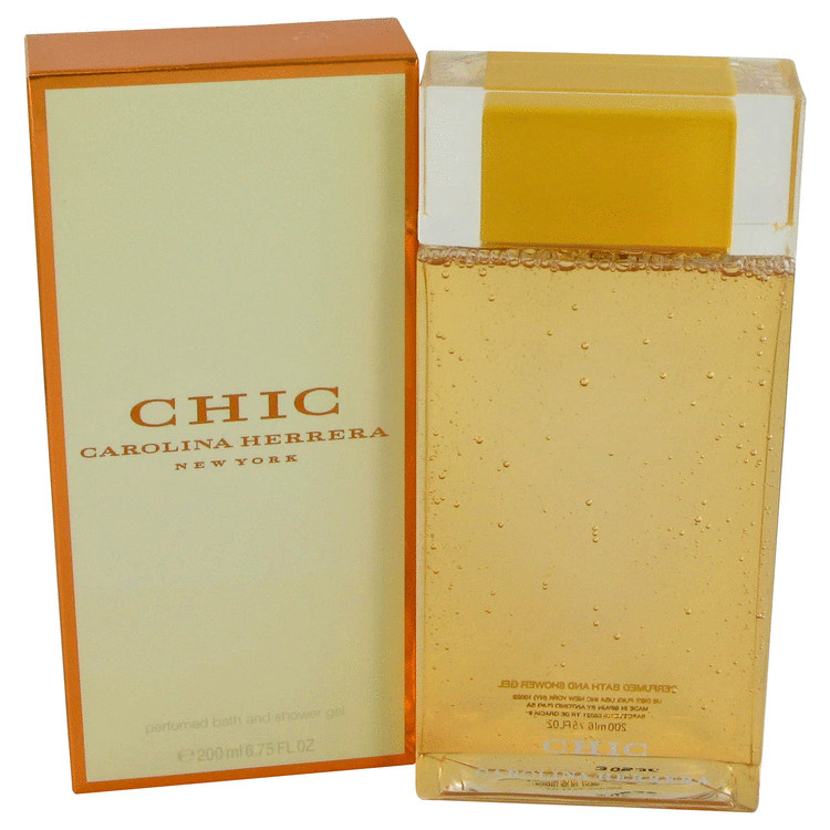 Chic Shower Gel by Carolina Herrera 6.8 oz Shower Gel for Women