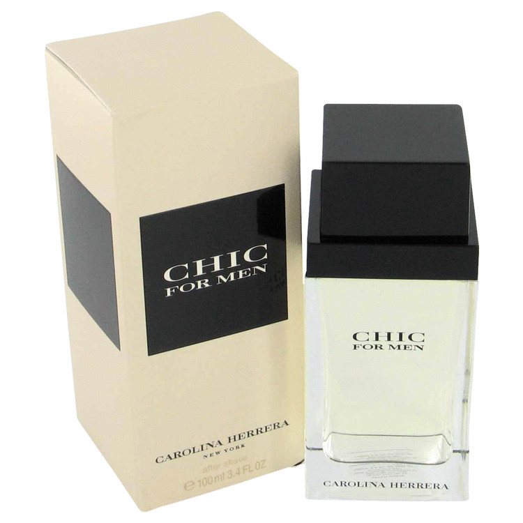 Chic After Shave by Carolina Herrera 3.4 oz After Shave for Men