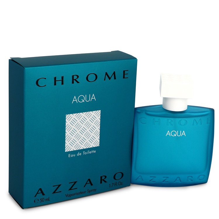 Chrome Aqua by Azzaro - Eau De Toilette Spray 1.7 oz 50 ml for Men