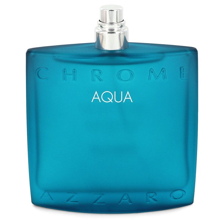 Chrome Aqua Cologne by Azzaro 3.4 oz Eau De Toilette Spray (Tester)