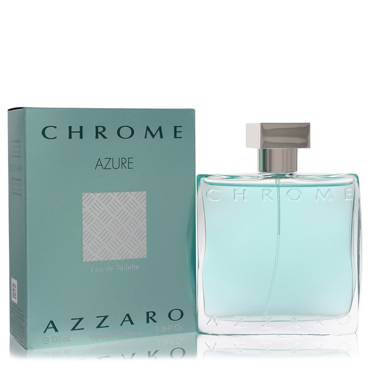 Chrome Azure Cologne by Azzaro 3.4 oz Eau De Toilette Spray