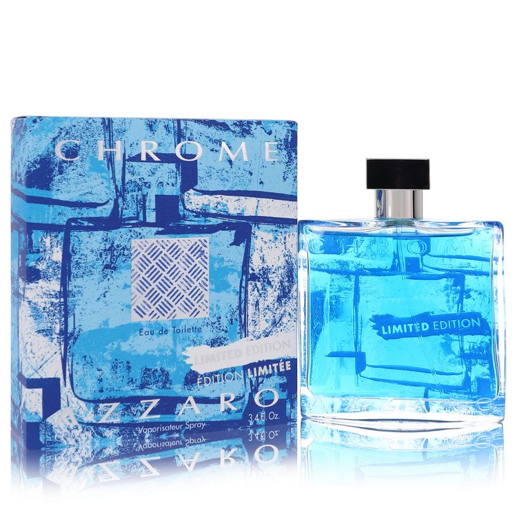 Chrome Summer Cologne by Azzaro 3.4 oz Eau De Toilette Spray (Limited Edition 2015)