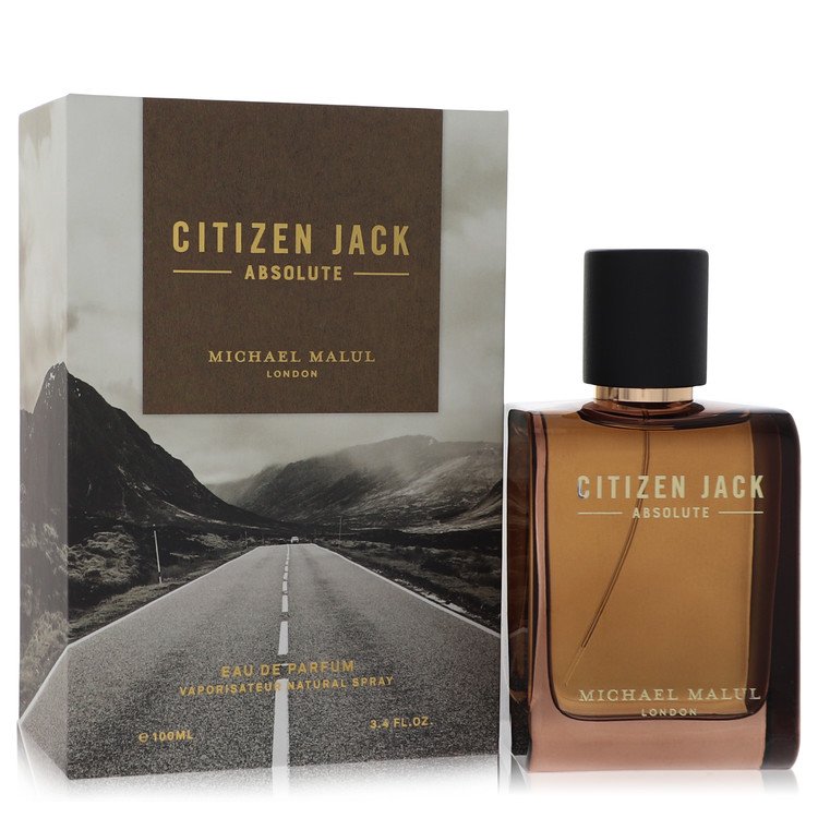 Citizen Jack Absolute Cologne by Michael Malul 3.4 oz Eau De Parfum Spray