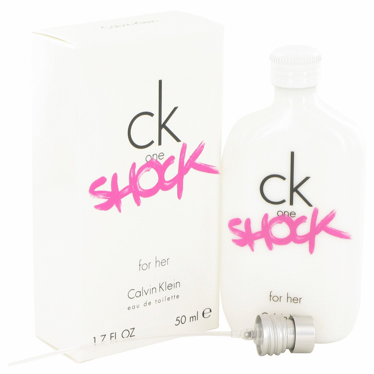Ck One Shock Perfume by Calvin Klein 1.7 oz Eau De Toilette Spray