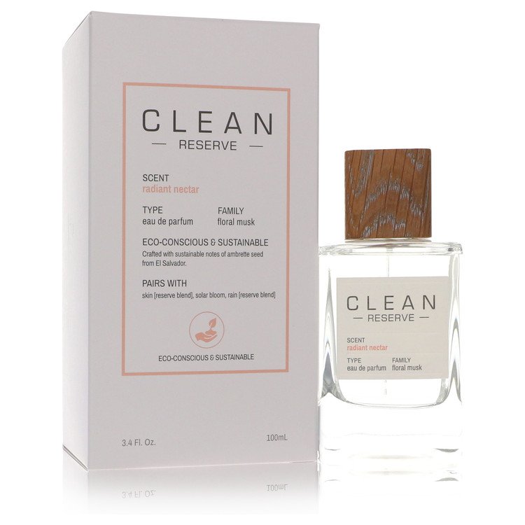 Clean Reserve Radiant Nectar Cologne 3.4 oz Eau De Parfum Spray (Unisex) Guatemala