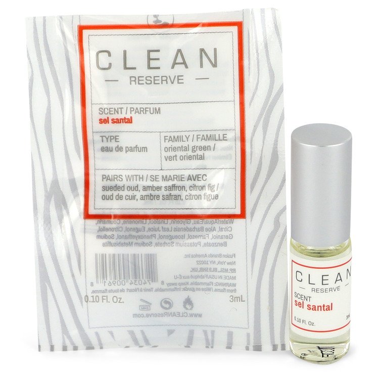 Clean Reserve Sel Santal Perfume 0.1 oz Mini EDP Rollerball Guatemala