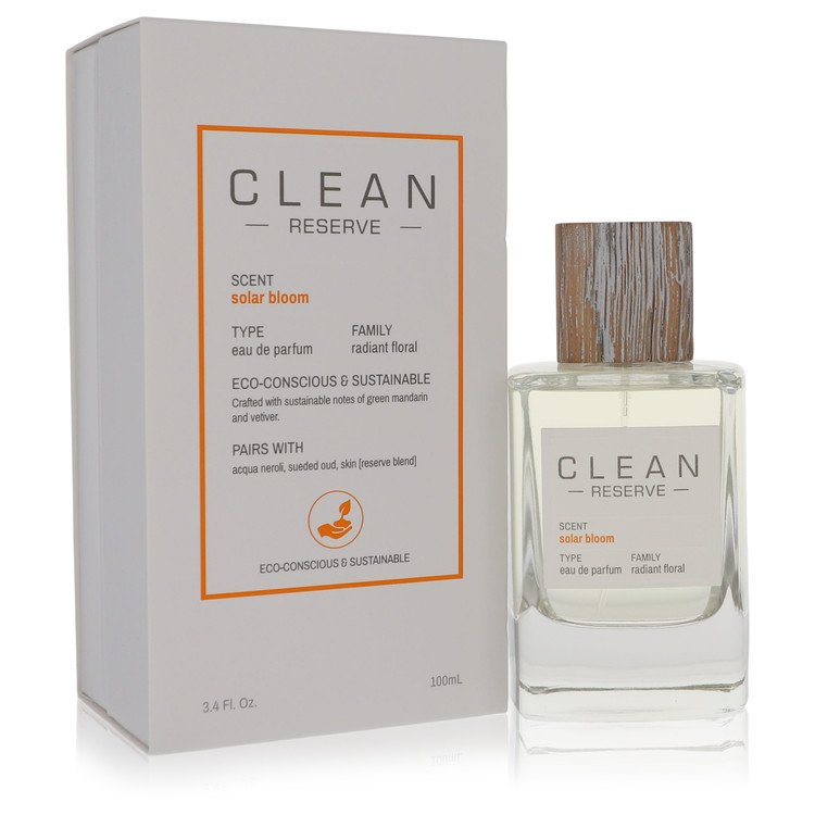 Clean Reserve Solar Bloom Perfume 3.4 oz Eau De Parfum Spray (Unisex) Guatemala