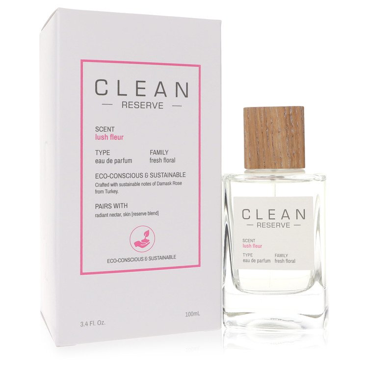 Clean Reserve Lush Fleur Perfume 3.4 oz Eau De Parfum Spray Guatemala