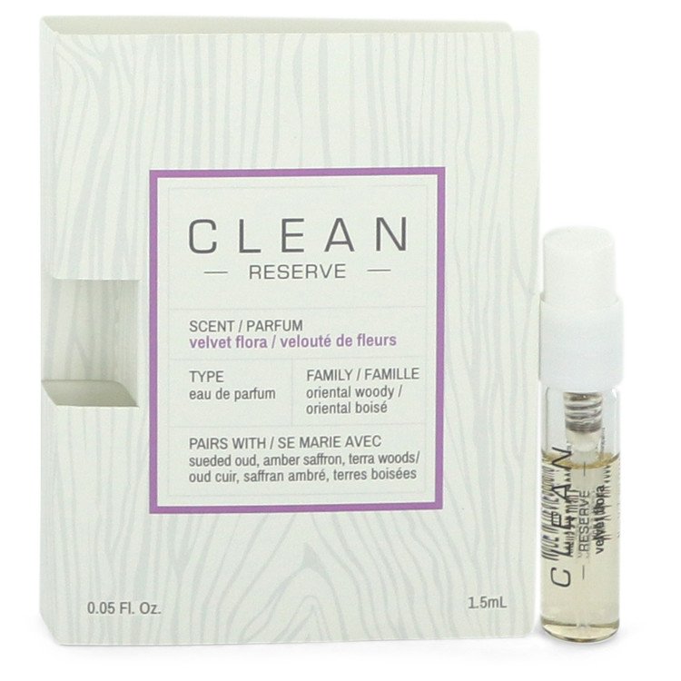 Clean Reserve Velvet Flora Perfume by Clean 0.05 oz Vial (sample)