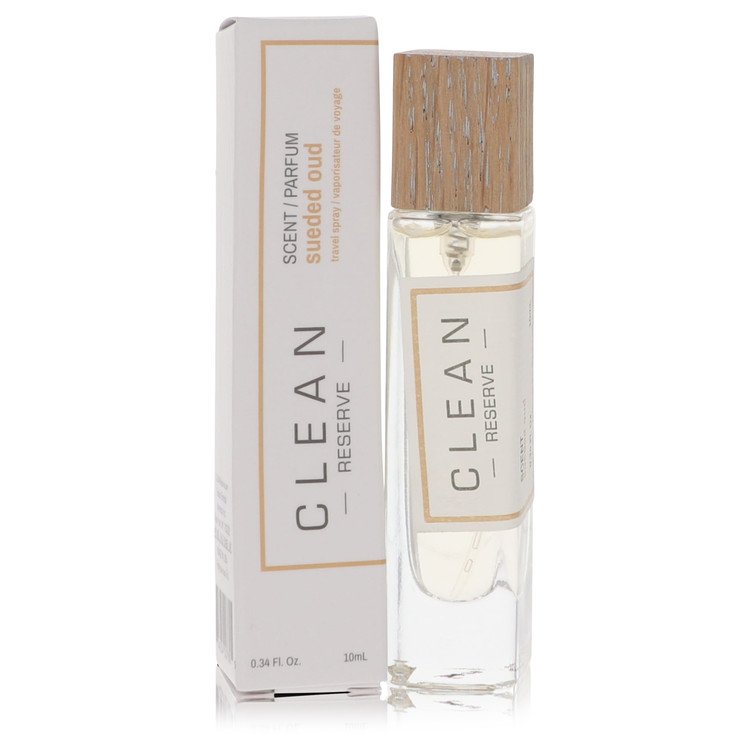 Clean Sueded Oud Perfume by Clean 0.34 oz Travel Spray