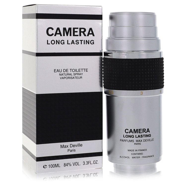 Camera Long Lasting by Max Deville Eau De Toilette Spray 3.4 oz