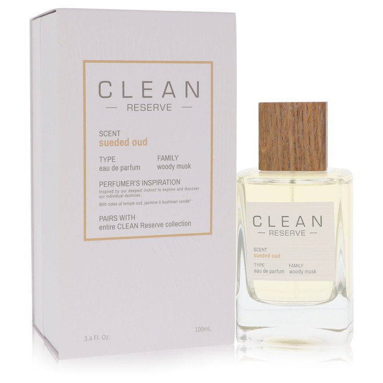 Clean Sueded Oud Perfume 3.4 oz Eau De Parfum Spray Guatemala