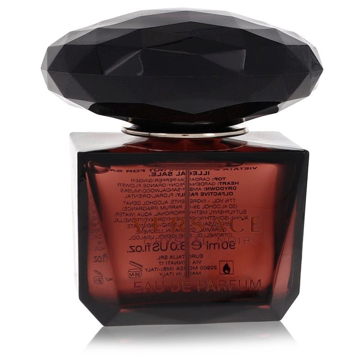 Crystal Noir Perfume by Versace 3 oz Eau De Parfum Spray (Tester)