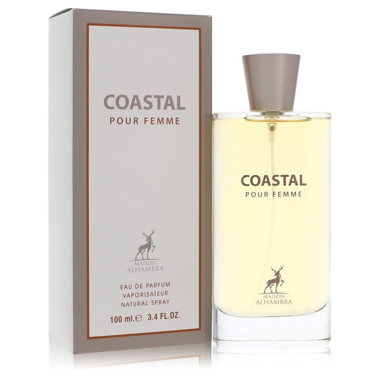 Coastal Pour Femme Perfume by Maison Alhambra 3.4 oz Eau De Parfum Spray