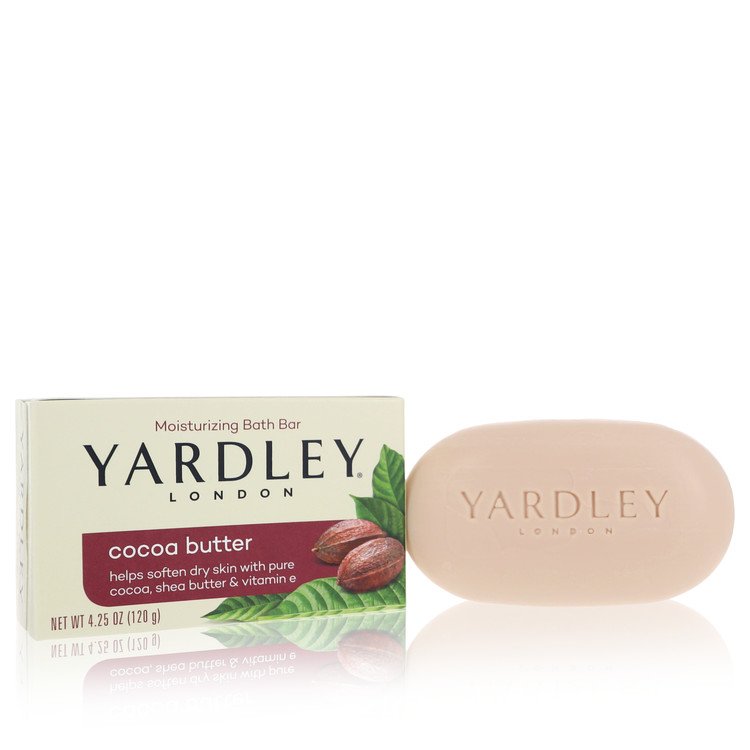 Yardley London Soaps 4.25 oz Cocoa Butter Naturally Moisturizing Bath Bar Guatemala