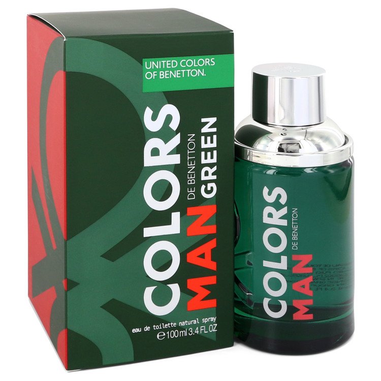 Colors De Benetton Green Cologne by Benetton 3.4 oz Eau De Toilette Spray