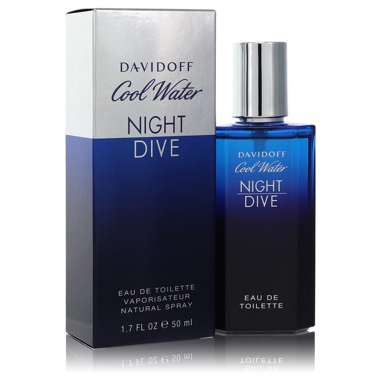 Cool Water Night Dive Cologne by Davidoff 1.7 oz Eau De Toilette Spray