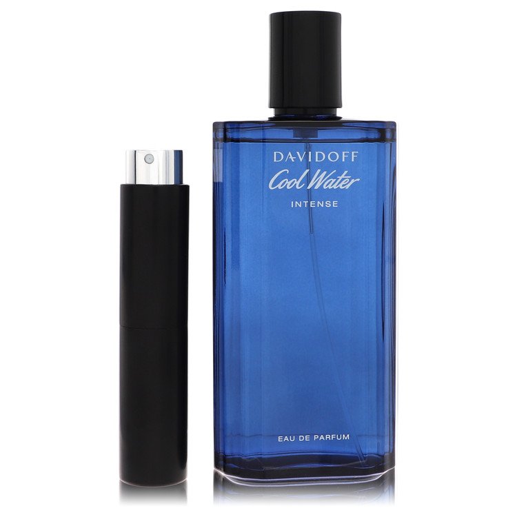 Cool Water Intense Cologne by Davidoff Cologne 0.27 Oz Travel Spray
