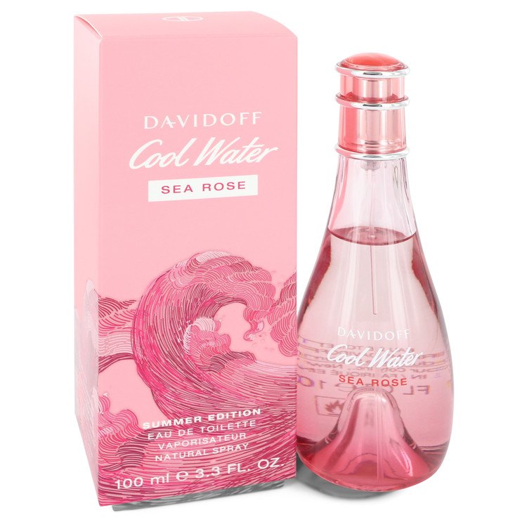 Cool Water Sea Rose Perfume by Davidoff 3.3 oz Eau De Toilette Spray (2019 Summer Edition)