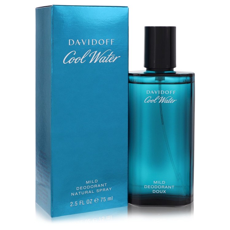 Cool Water Cologne by Davidoff 75 ml Deodorant Spray (Glass)