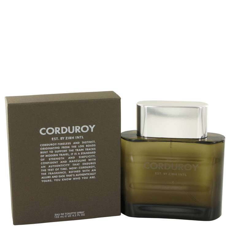 Corduroy Cologne by Zirh International 4.2 oz EDT Spay for Men