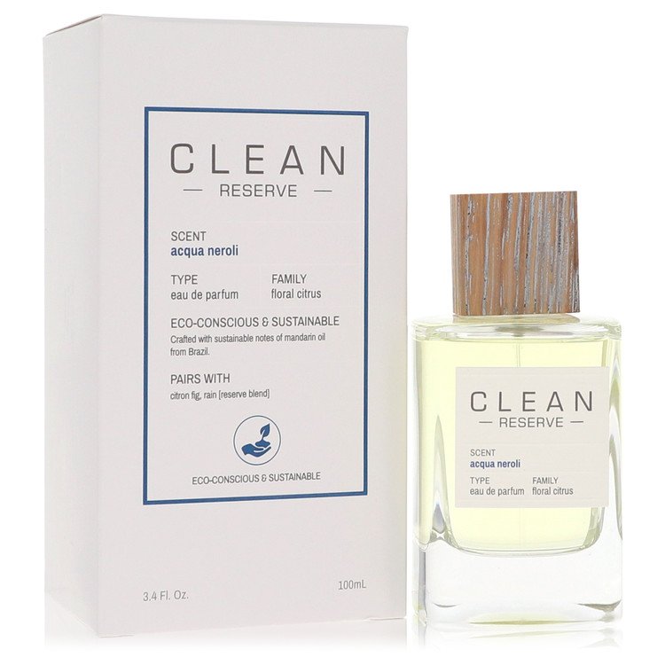 Clean Reserve Acqua Neroli by Clean - Eau De Parfum Spray 3.4 oz 100 ml for Women
