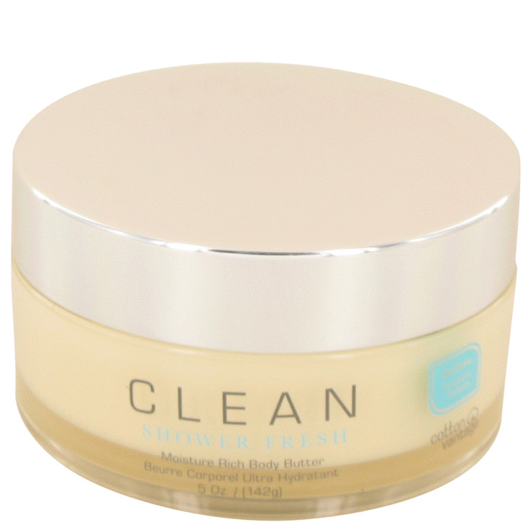 Clean Shower Fresh Perfume by Clean 5 oz Rich Body Butter