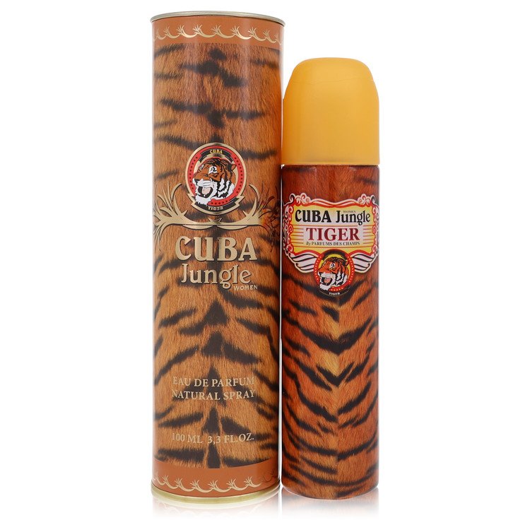 Fragluxe Cuba Jungle Tiger Perfume 3.4 oz Eau De Parfum Spray Guatemala