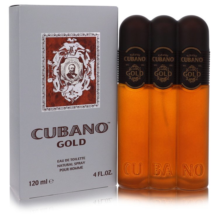 Cubano Gold by Cubano Men Eau De Toilette Spray 4 oz Image