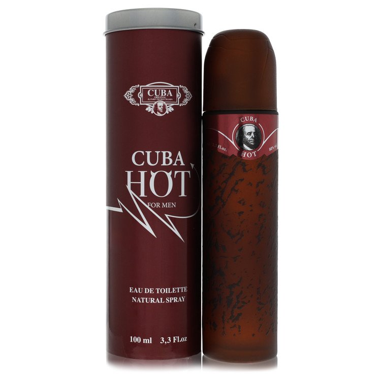 Cuba Hot Cologne by Fragluxe Cologne 3.3 Oz Eau De Toilette Spray