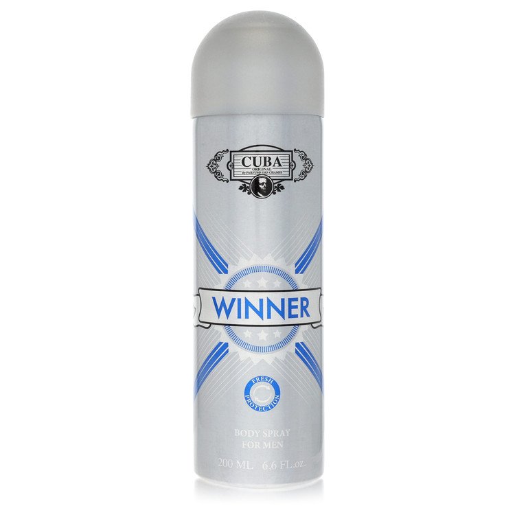 Cuba Winner Cologne by Fragluxe Cologne 6.6 Oz Deodorant Spray