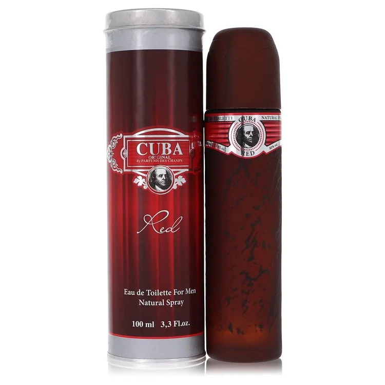Cuba Red Eau De Toilette Spray By Fragluxe Cuba Red Eau De Toilette Spray By Fragluxe