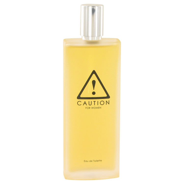 Caution Perfume by Kraft 3.4 oz Eau De Toilette Spray (unboxed)