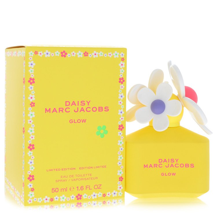 Daisy Glow Perfume by Marc Jacobs 1.6 oz Eau De Toilette Spray (Limited Edition)