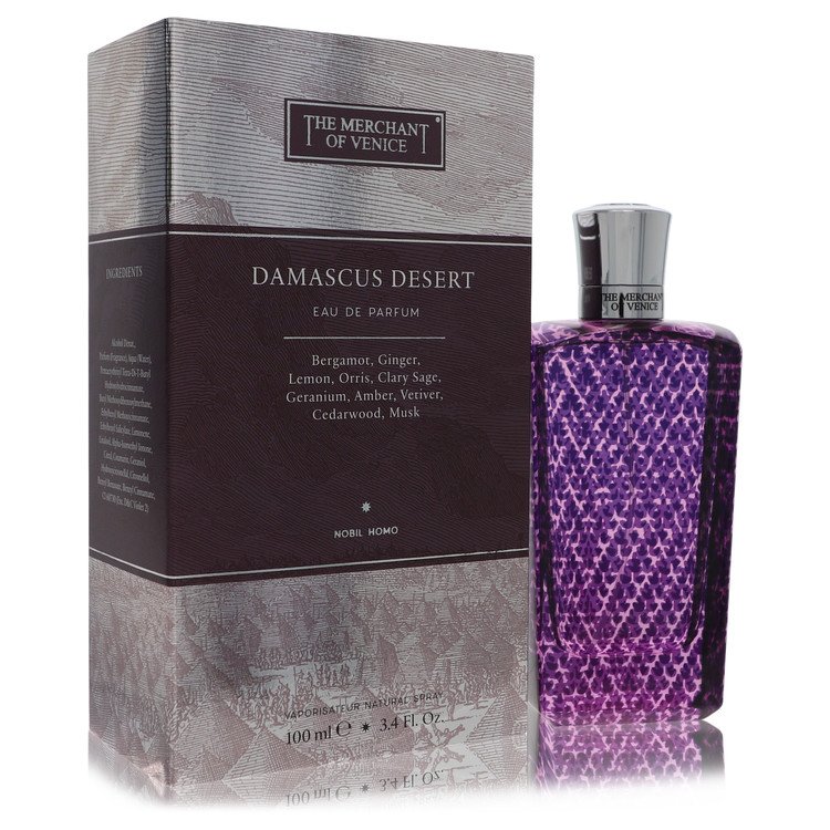 Merchant Of Venice Damascus Desert Cologne by The Merchant Of Venice 3.4 oz Eau De Parfum Spray