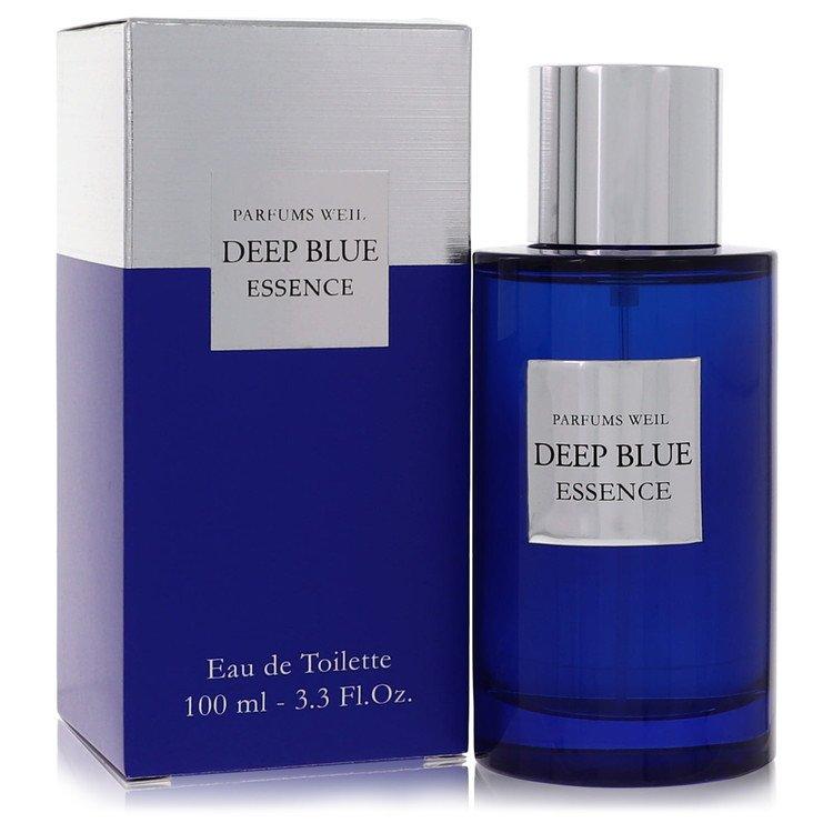 Deep Blue Essence by Weil Men Eau De Toilette Spray 3.3 oz Image