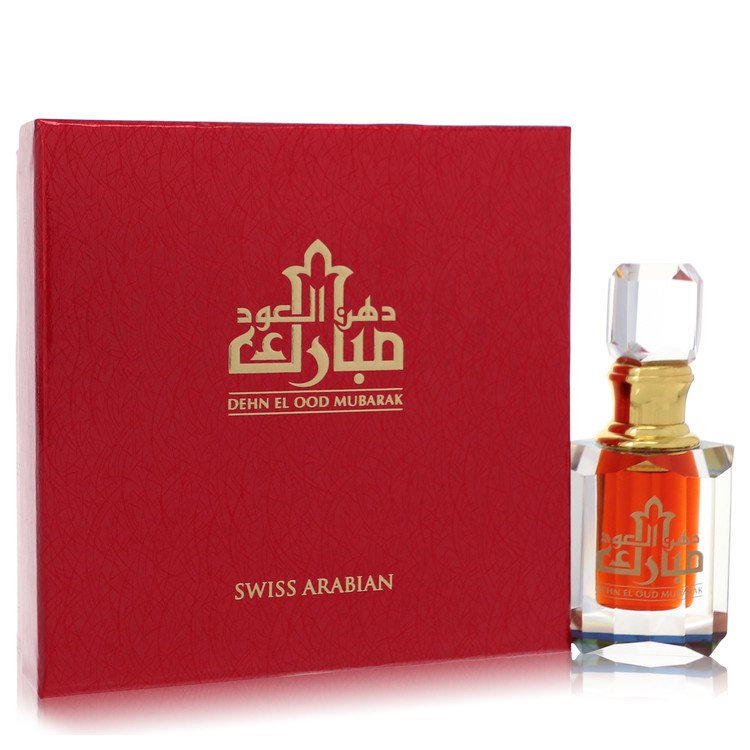 Dehn El Oud Mubarak by Swiss Arabian Men Extrait De Parfum (Unisex) .20 oz Image