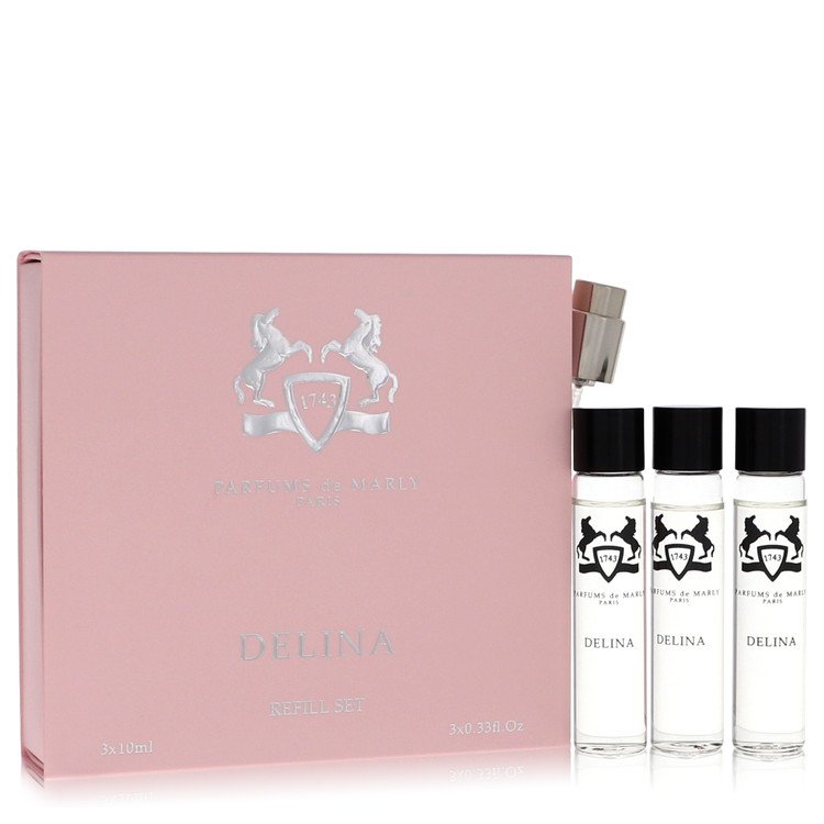 Delina by Parfums De MarlyWomenThree Eau De Parfum Sprays Travel Set 3 x .34 oz Image