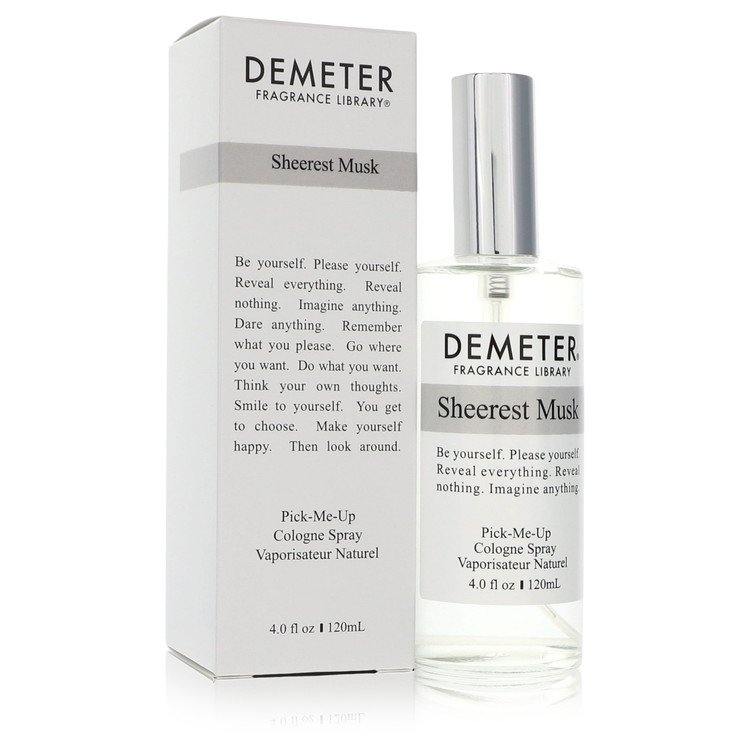 Demeter Sheerest Musk Perfume 4 oz Cologne Spray (Unisex) Guatemala