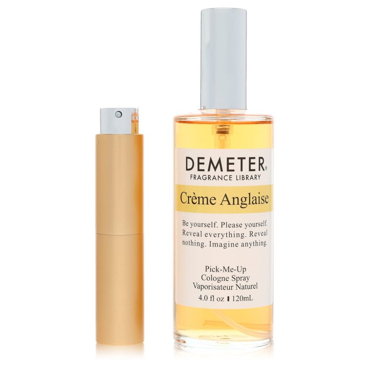 Demeter Creme Anglaise Cologne by Demeter Cologne 0.27 Oz Travel Spray