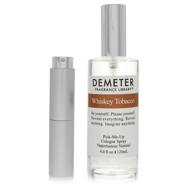 Demeter Whiskey Tobacco Cologne by Demeter Cologne 0.27 Oz Travel Spray