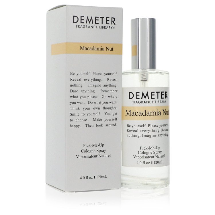 Demeter Macadamia Nut Perfume 4 oz Cologne Spray (Unisex) Guatemala